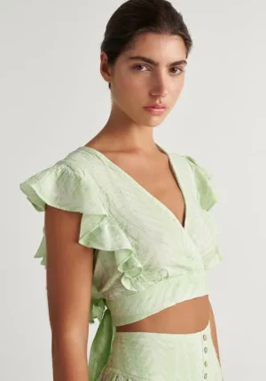 Pearl & Caviar Zakar Top Mint Hot