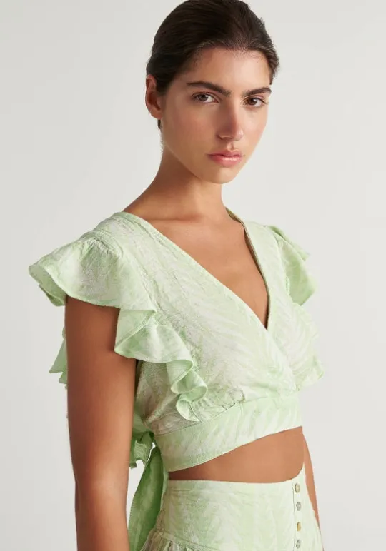 Pearl & Caviar Zakar Top Mint Hot