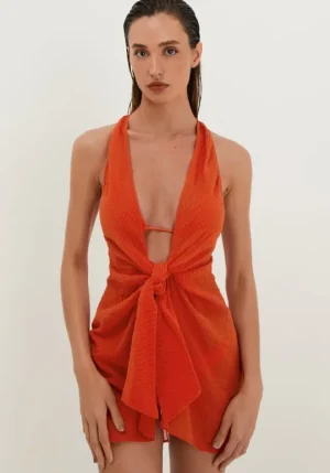 Vix Swimwear Mita Short Cover Up Spritz Sale