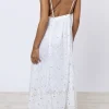 Juliet Dunn Mosaic Maxi Dress White Fashion