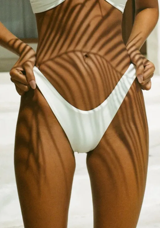 Away That Day Mustique Bikini Ivory Clearance