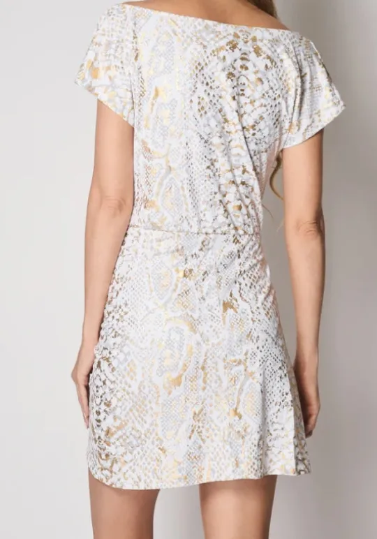 Naia Beach Naples Dress Silver Snake Best