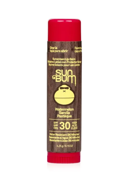 Sun Bum Original SPF 30 Sunscreen Lip Balm Watermelon New