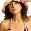 Seafolly Oversized Bucket Hat Cuba New