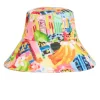 Seafolly Oversized Bucket Hat Cuba New
