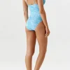 Melissa Odabash Panarea Swimsuit Mirage Blue Discount