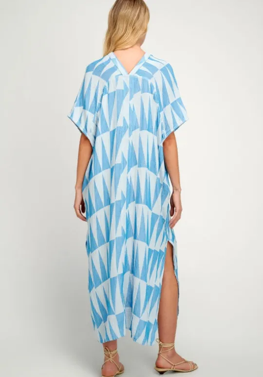 Pearl & Caviar Paros V Neck Kaftan Discount