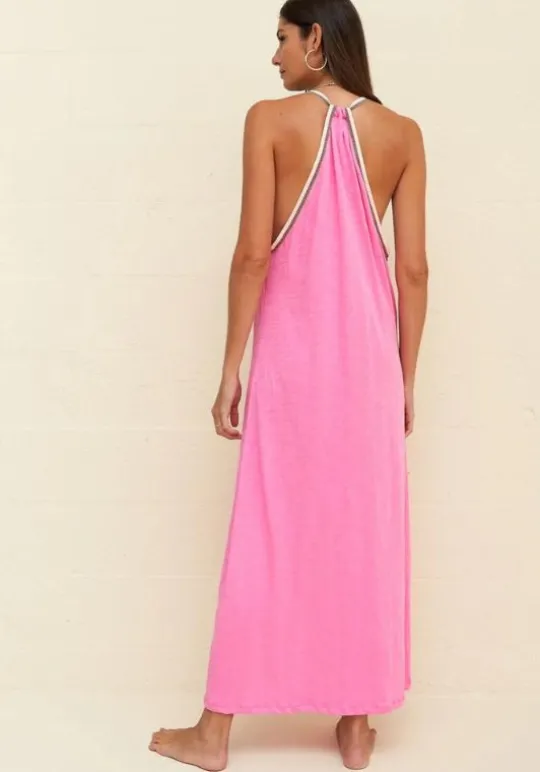 Pitusa Pima Inca Dress Bubblegum Clearance