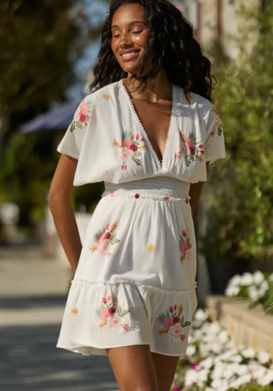 PQ Swim Polly Dress Waterlily Online