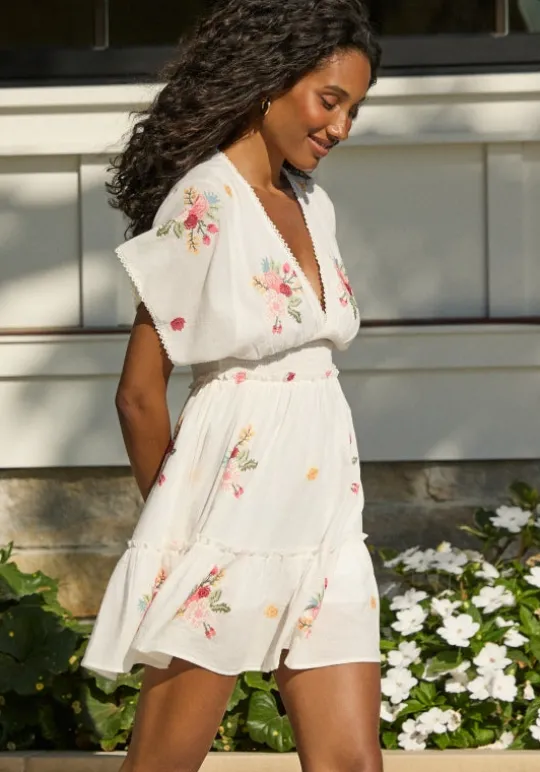 PQ Swim Polly Dress Waterlily Online