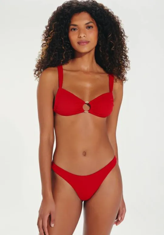 Vix Swimwear Red Pepper Luna Bikini Outlet