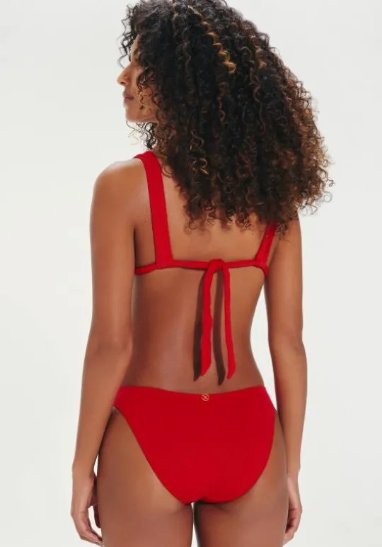 Vix Swimwear Red Pepper Luna Bikini Outlet