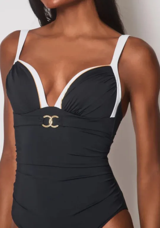 Naia Beach Riviera Moulded Swimsuit New