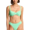 Seafolly Ruched Underwire Bikini Mint Fashion