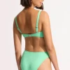 Seafolly Ruched Underwire Bikini Mint Fashion