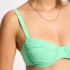Seafolly Ruched Underwire Bikini Mint Fashion