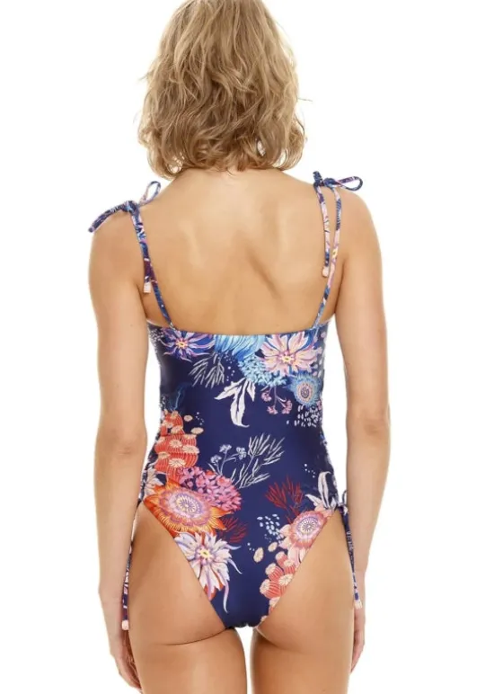 Agua Bendita Sandy Swimsuit Navy Sale