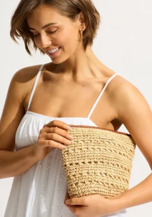 Seafolly Savona Pouch Natural New