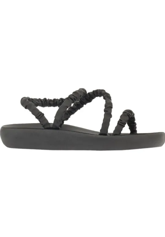 Ancient Greek Sandals Scrunchie Eleftheria Sandals Black Online