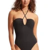 Seafolly Seadive Bandeau Swimsuit Fashion