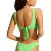 Seafolly Seadive Multi Fit Longline Bikini Summer Green SummerGreen New