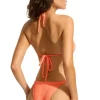 Seafolly Seadive Triangle Bikini Peach Pink Clearance