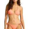 Seafolly Seadive Triangle Bikini Peach Pink Clearance