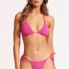 Seafolly Seadive Triangle Bikini Pink Fuchsia Outlet