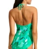 Seafolly Bandeau Swimsuit Secret Garden Discount