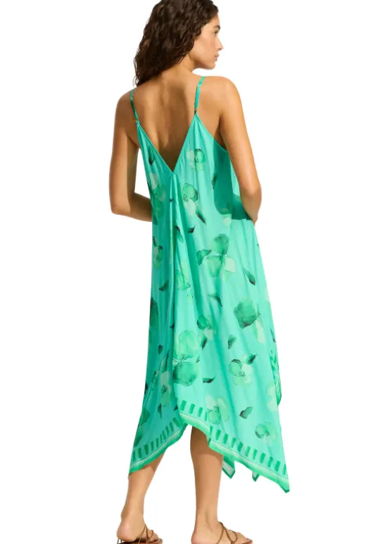 Seafolly Scarf Dress Secret Garden Clearance