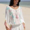 Miss June Sejla Kaftan White Best