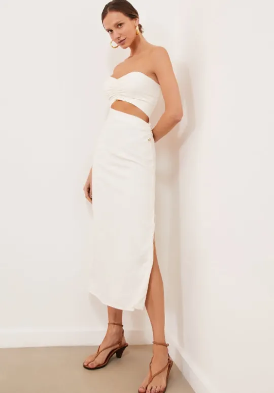 Vix Swimwear Sonny Dress White Sale