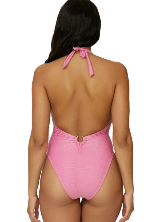 PQ Swim V Neck Swimsuit Sorbet Outlet