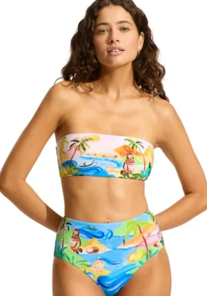 Seafolly Bandeau Bikini South Pacific Best