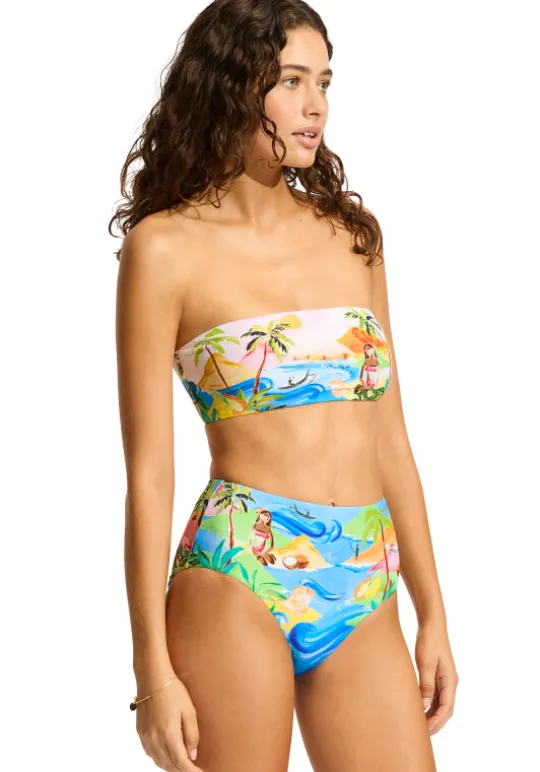 Seafolly Bandeau Bikini South Pacific Best