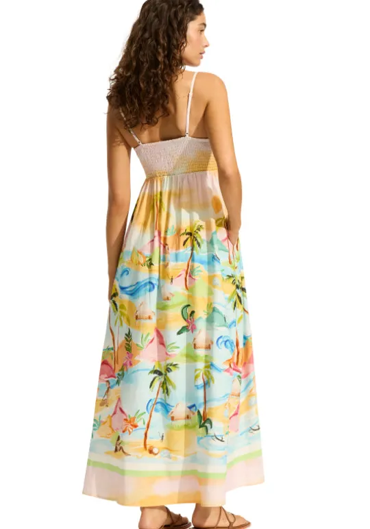 Seafolly Maxi Dress South Pacific Sale