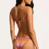 Seafolly Spectrum Triangle Bikini Hot Pink Hot