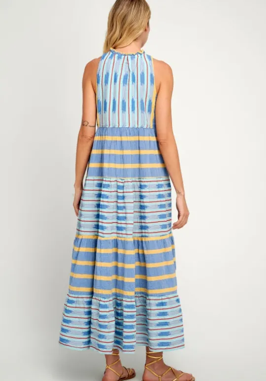 Pearl & Caviar Spetses Sleeveless Maxi Dress Clearance