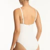 Sea Level Spinnaker Cross Front Swimsuit Online