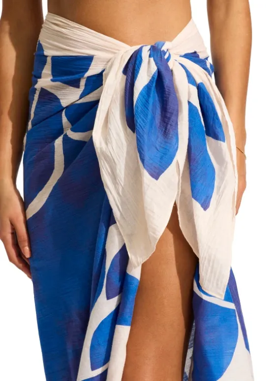Seafolly Sunray Sarong Ultramarine SunrayUltramarine New