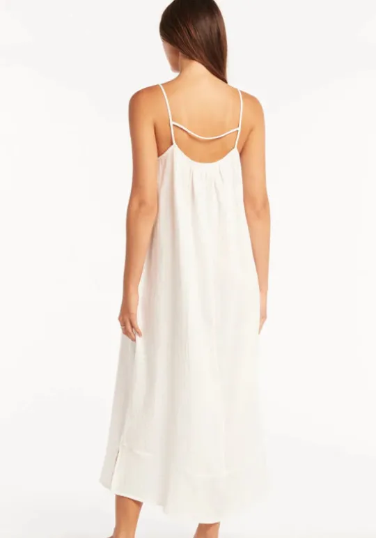 Sea Level Sunset Sun Dress White Discount