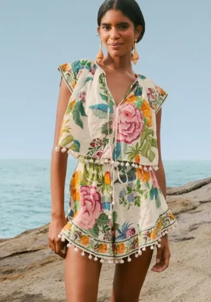 Farm Rio Sweet Bloom Blouse SweetBloom Best