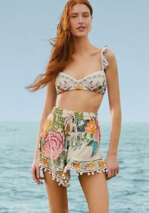Farm Rio Sweet Bloom Shorts SweetBloom Fashion
