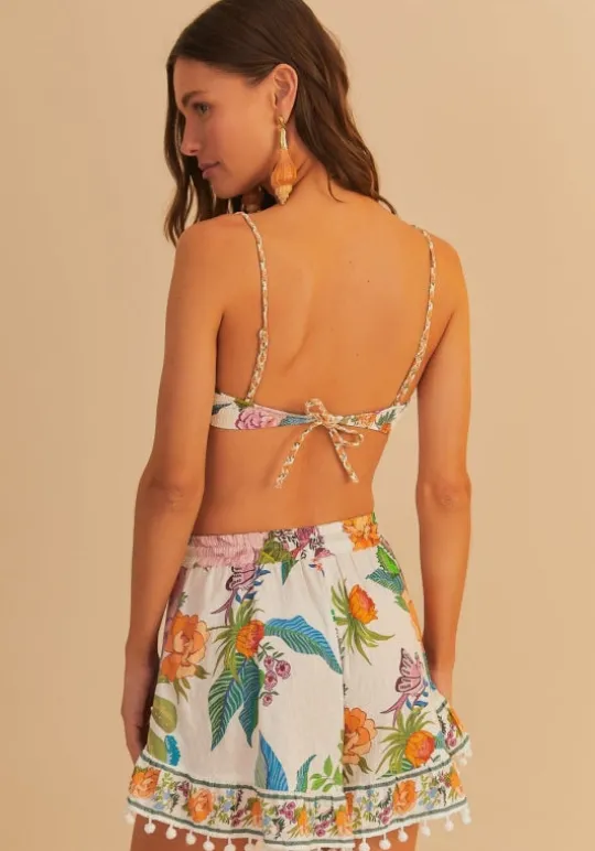 Farm Rio Sweet Bloom Shorts SweetBloom Fashion