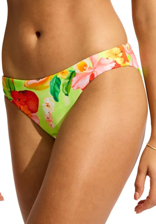 Seafolly Tropique Bustier Bandeau Bikini AloeGel New