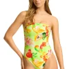 Seafolly Tropique DD Bandeau Swimsuit Online