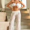 JETS Swimwear Velana Lace Trousers Off White Best