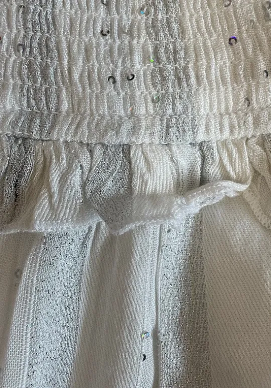 PQ Swim Victoria Dress White Waterlily Sale