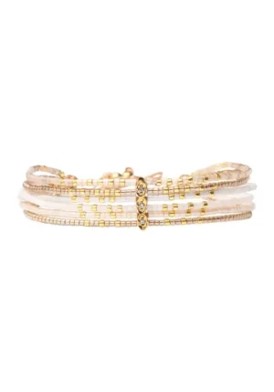 Belle Mais Pas Que White Jasmine Aya Bracelet WhiteJasmine Outlet