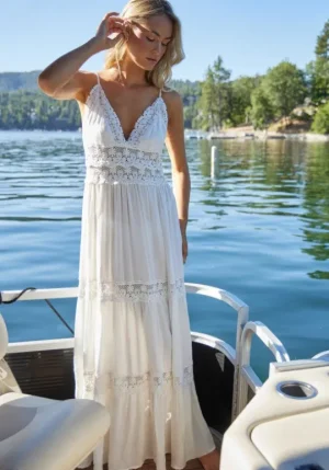 PQ Swim White Shea Dress Fashion